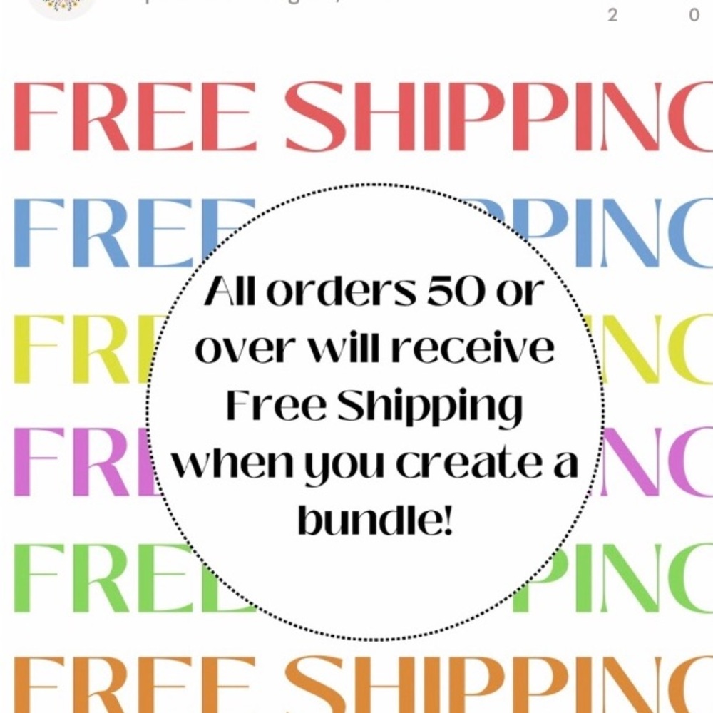 FREE SHIPPING ON BUNDLES